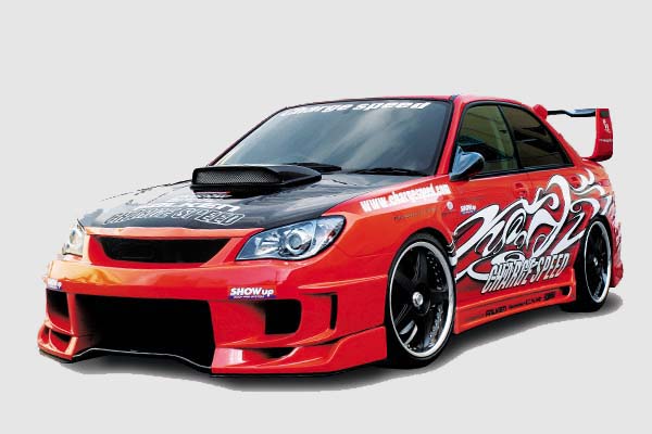 フォグカバーつきませんGDA GDフロントバンパー インプレッサWRX STi ...